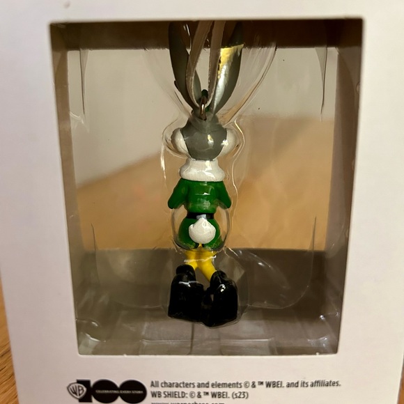 Bugs Bunny as ELF Christmas Ornament- New in Box - Picture 3 of 4
